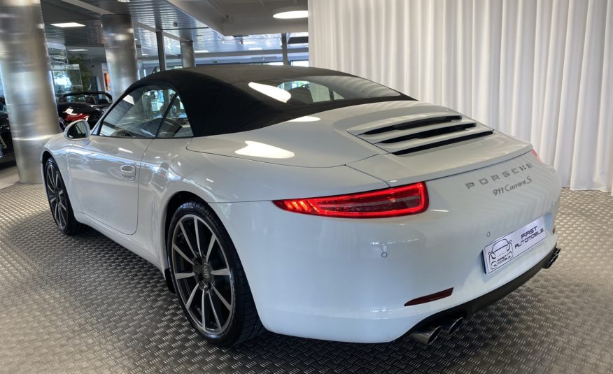 2013 PORSCHE 991 CARRERA S CABRIOLET 3L8 400CV PDK