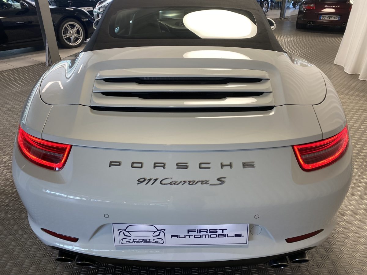 2013 PORSCHE 991 CARRERA S CABRIOLET 3L8 400CV PDK