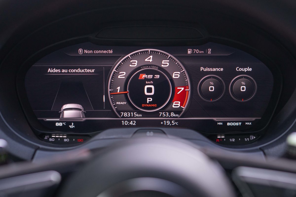 2018 AUDI RS3 SPORTBACK 2L5 TFSI 400CV