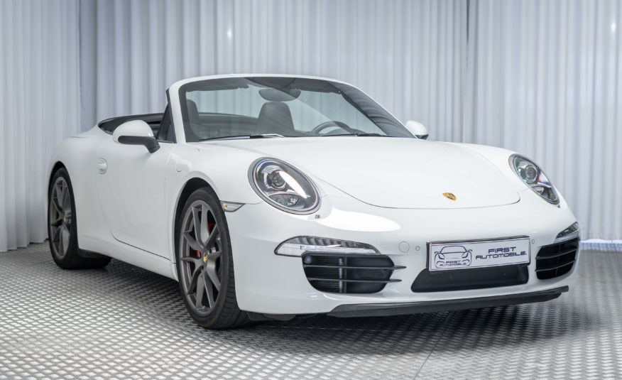 2012 PORSCHE 991 CARRERA S CABRIOLET 3L8 400CV PDK PSE