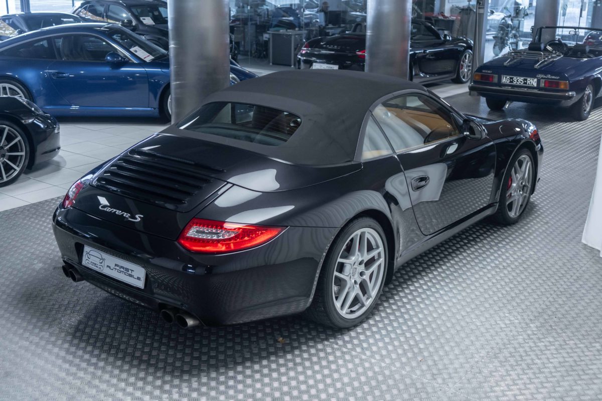 2009 PORSCHE 997 CARRERA S CABRIOLET PHASE 2 PDK 3L8 385CV