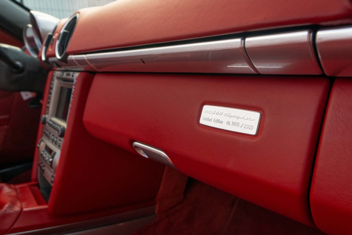 2008 PORSCHE BOXSTER 987 RS60 SPYDER 3L4 303CV BVM6