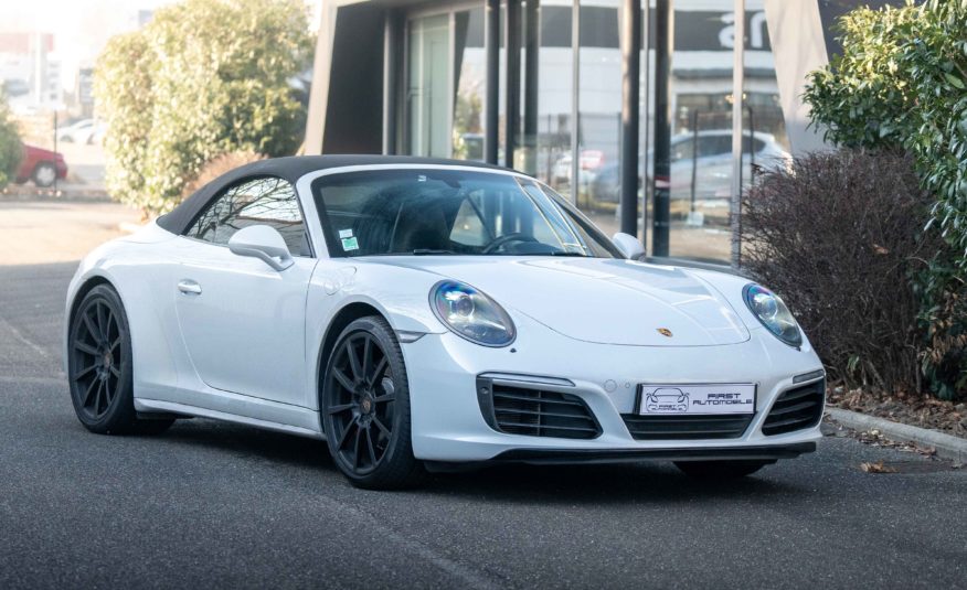 2017 PORSCHE 991 PHASE 2 CARRERA 4S CABRIOLET 3L0 420CV PDK