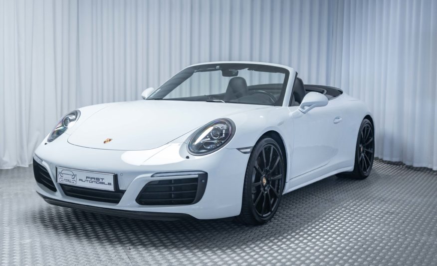 2017 PORSCHE 991 PHASE 2 CARRERA 4S CABRIOLET 3L0 420CV PDK