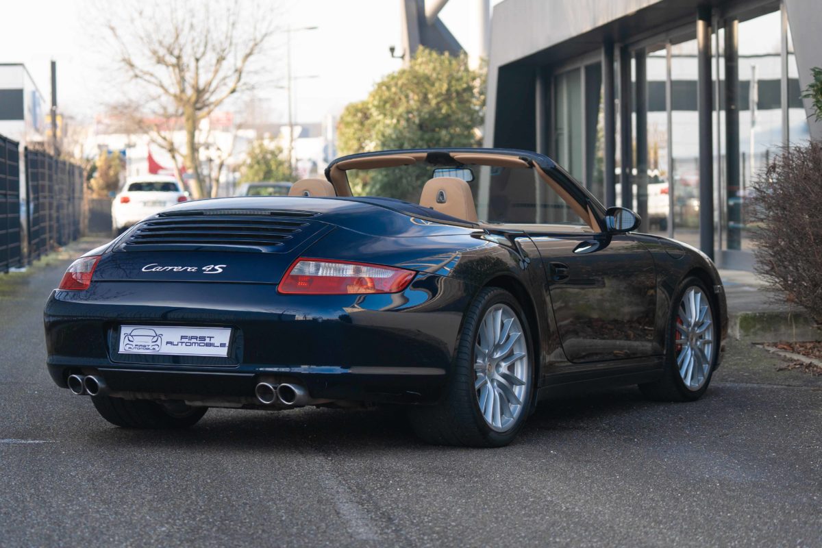 2006 PORSCHE 997 CARRERA 4S CABRIOLET TIPTRONIC 3L8 355CCV