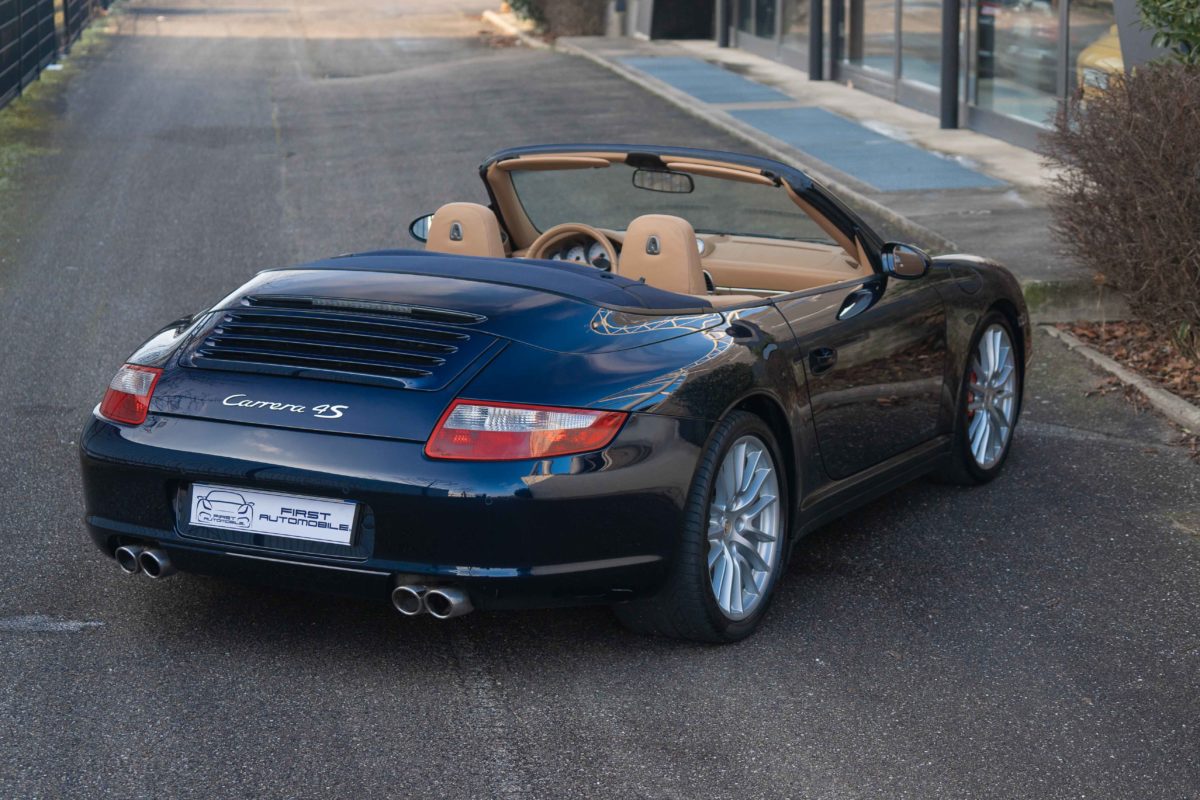 2006 PORSCHE 997 CARRERA 4S CABRIOLET TIPTRONIC 3L8 355CCV
