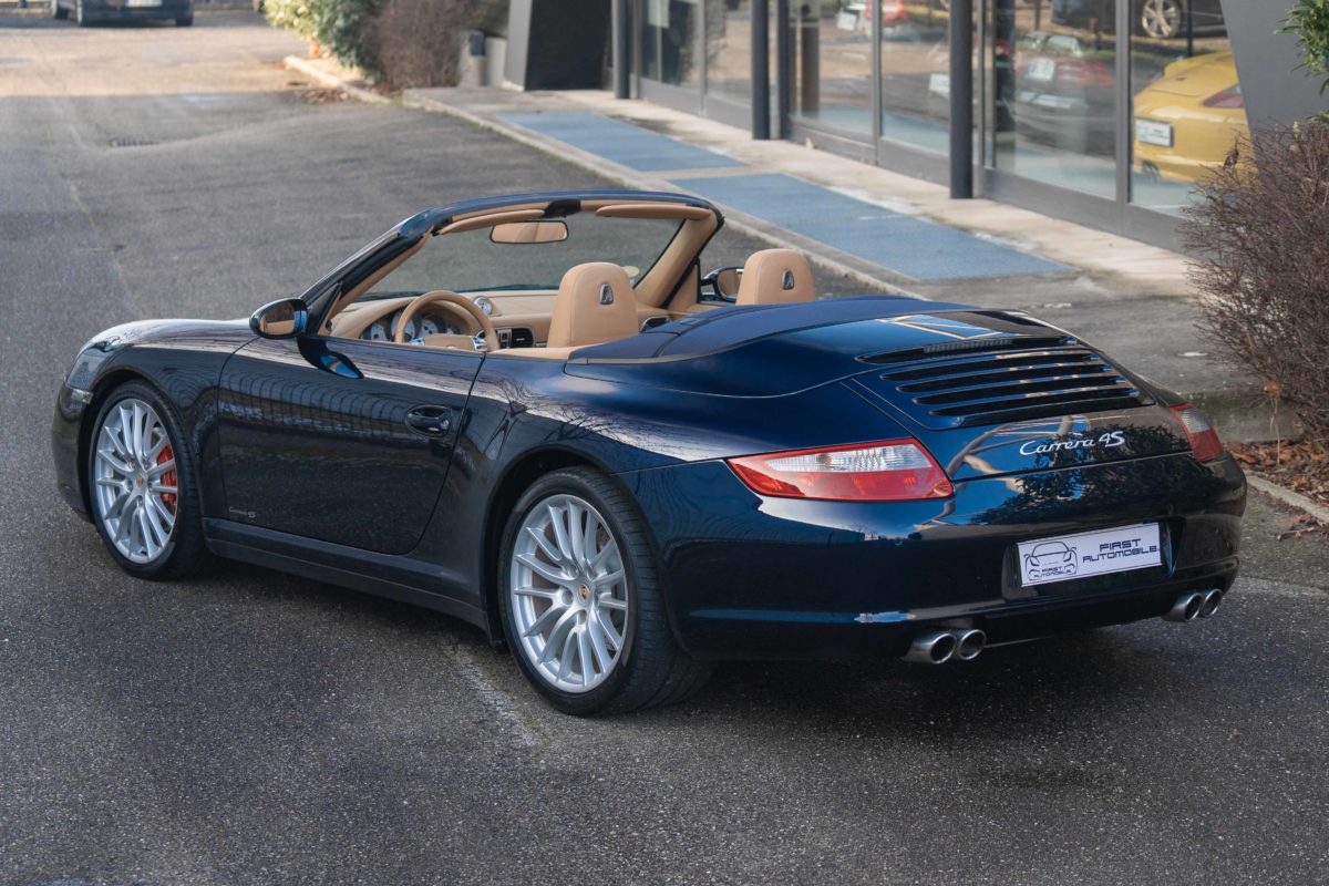 2006 PORSCHE 997 CARRERA 4S CABRIOLET TIPTRONIC 3L8 355CCV