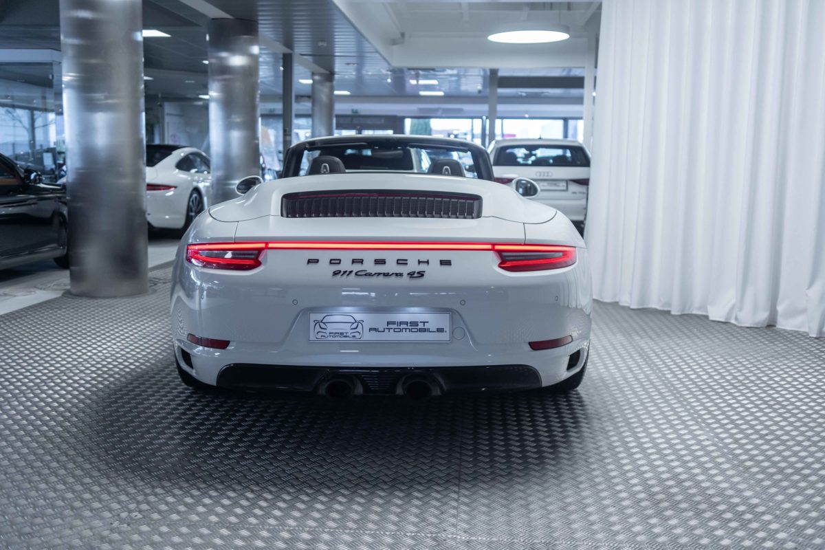 2017 PORSCHE 991 PHASE 2 CARRERA 4S CABRIOLET 3L0 420CV PDK