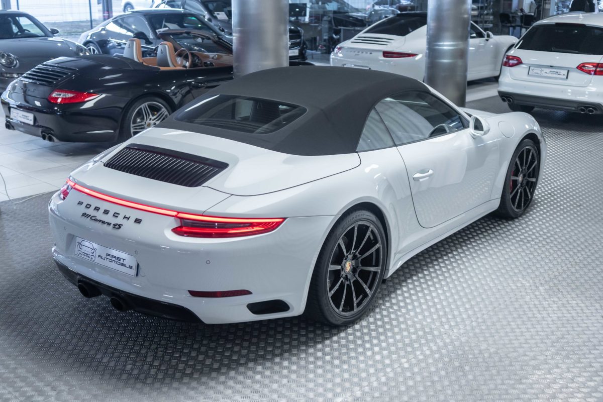 2017 PORSCHE 991 PHASE 2 CARRERA 4S CABRIOLET 3L0 420CV PDK