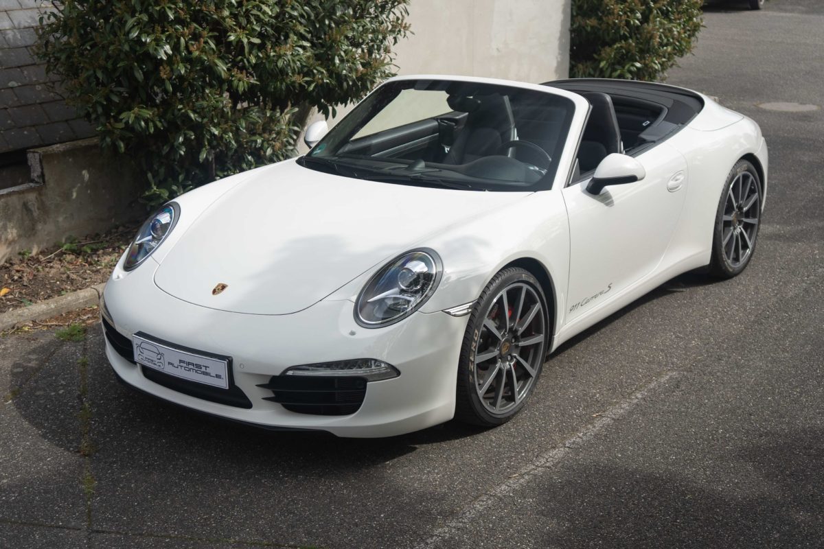 2012 PORSCHE 991 CARRERA S CABRIOLET PDK 3L8 400CV