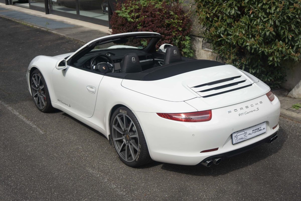 2012 PORSCHE 991 CARRERA S CABRIOLET PDK 3L8 400CV