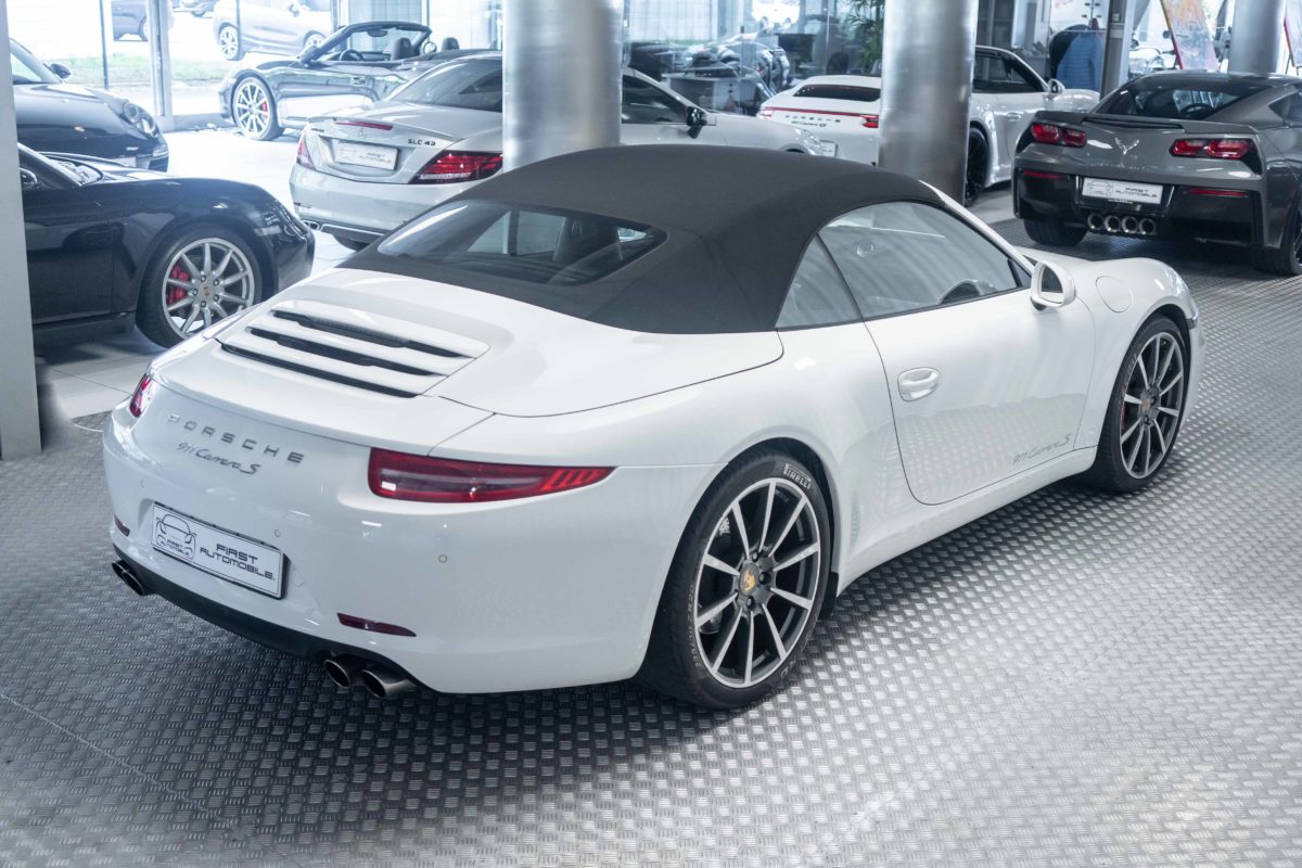 2012 PORSCHE 991 CARRERA S CABRIOLET PDK 3L8 400CV