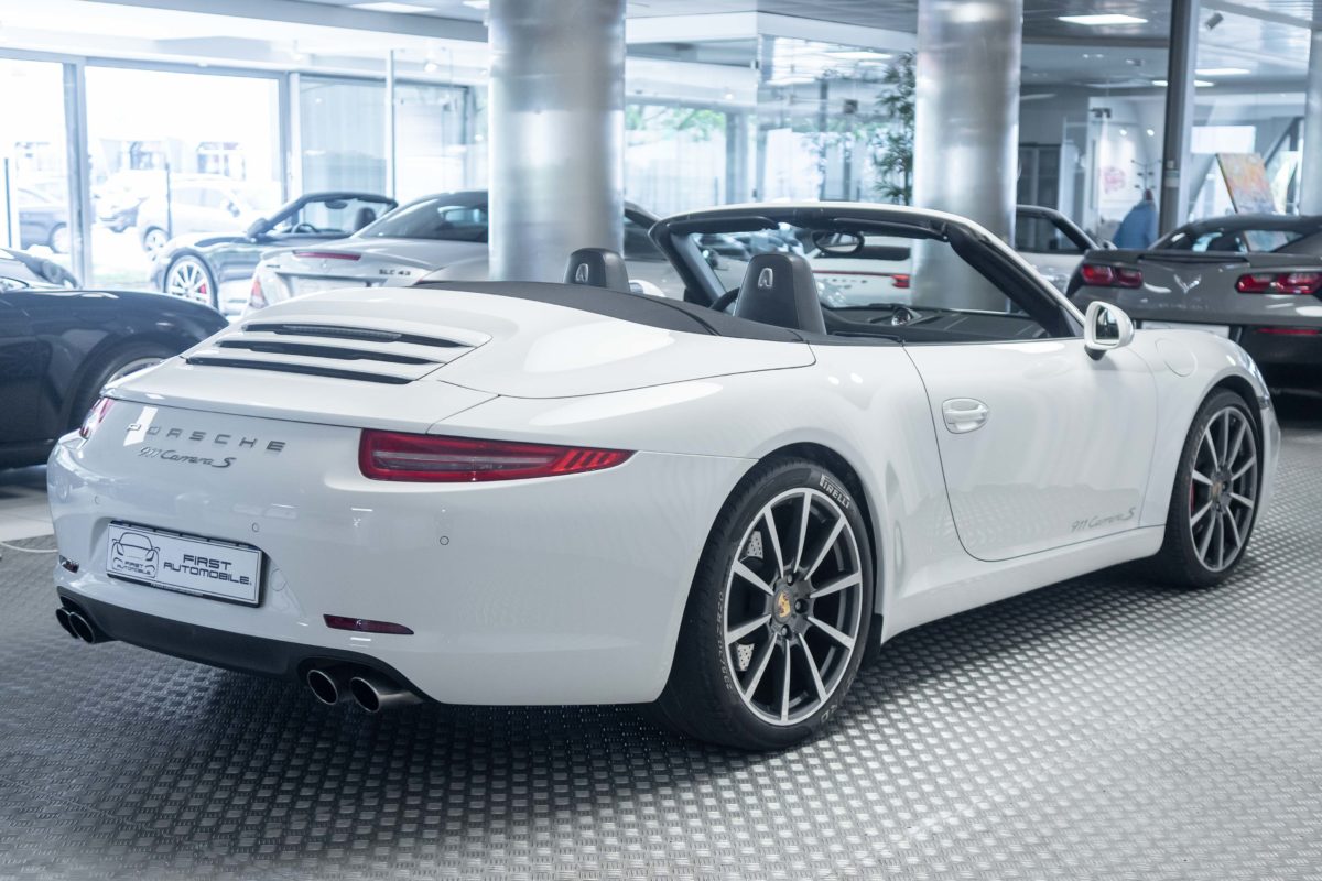 2012 PORSCHE 991 CARRERA S CABRIOLET PDK 3L8 400CV