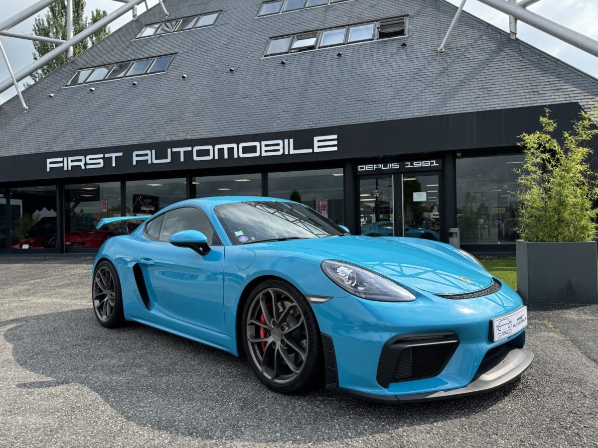 2020 PORSCHE CAYMAN GT4 718 CLUBSPORT 4L0 420CV BV6