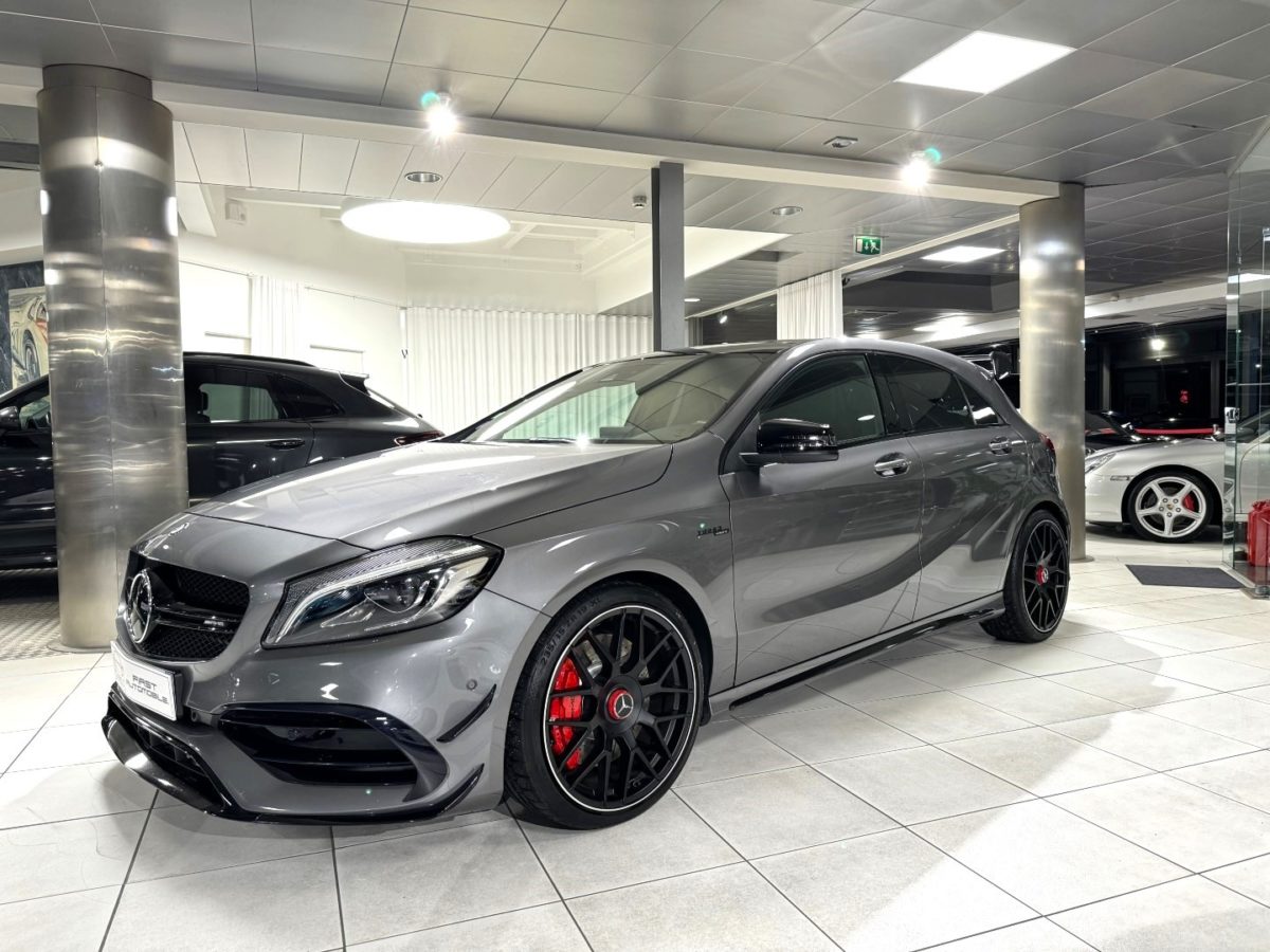2016 MERCEDES A45 Phase 2 AMG 4MATIC 7G-DCT 381 cv Boîte auto Pack Aero