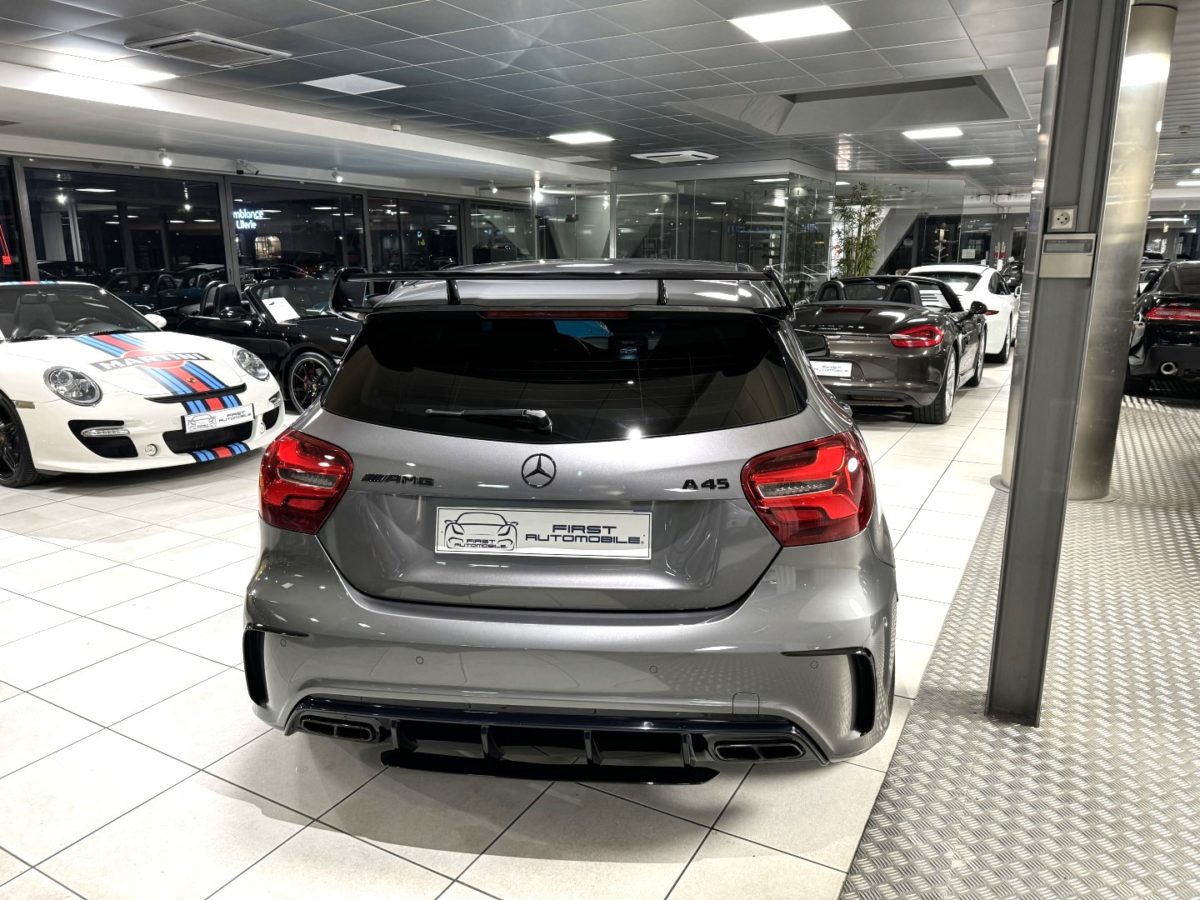 2016 MERCEDES A45 Phase 2 AMG 4MATIC 7G-DCT 381 cv Boîte auto Pack Aero