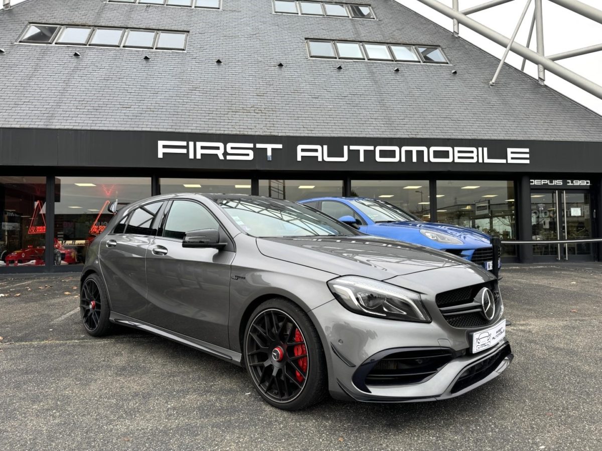 2016 MERCEDES A45 Phase 2 AMG 4MATIC 7G-DCT 381 cv Boîte auto Pack Aero