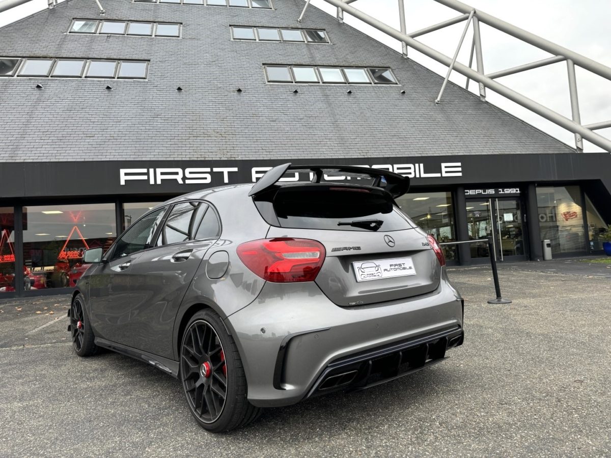 2016 MERCEDES A45 Phase 2 AMG 4MATIC 7G-DCT 381 cv Boîte auto Pack Aero