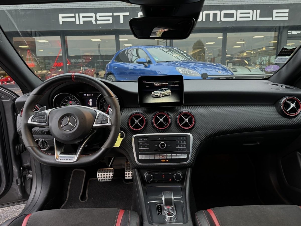2016 MERCEDES A45 Phase 2 AMG 4MATIC 7G-DCT 381 cv Boîte auto Pack Aero