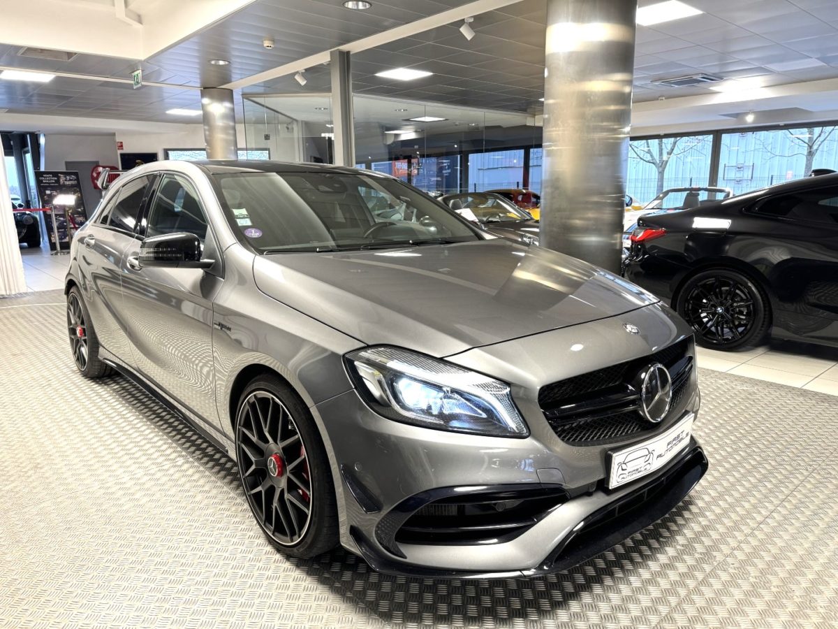 2016 MERCEDES A45 Phase 2 AMG 4MATIC 7G-DCT 381 cv Boîte auto Pack Aero