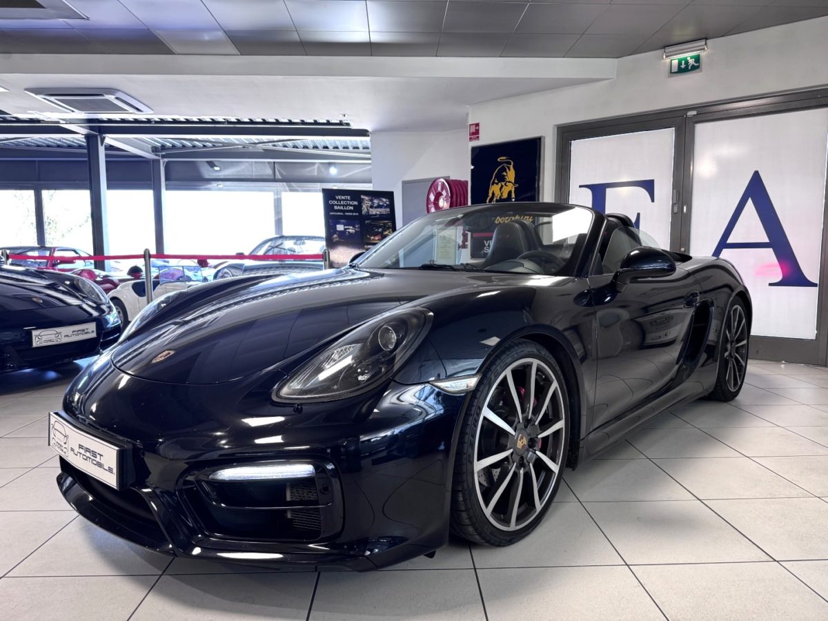 2015 PORSCHE BOXSTER GTS 981 PDK 3L4 330CV