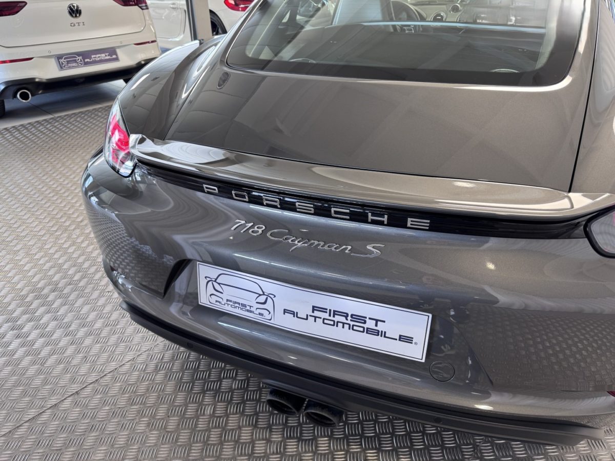 2017 PORSCHE CAYMAN S 718 2L5 350CV PDK PSE