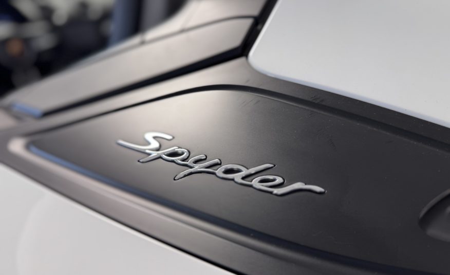 2020 PORSCHE BOXSTER 718 SPYDER 4L0 420CV BV6