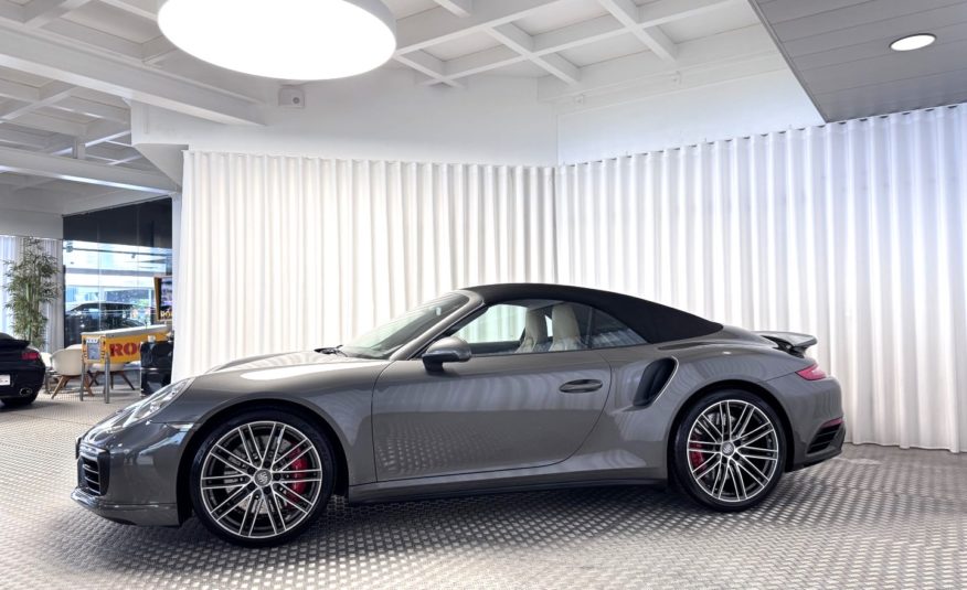 2016 PORSCHE 991 TURBO CABRIOLET PHASE 2 PDK 3.8 Litres 540CV