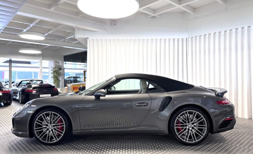 2016 PORSCHE 991 TURBO CABRIOLET PHASE 2 PDK 3.8 Litres 540CV