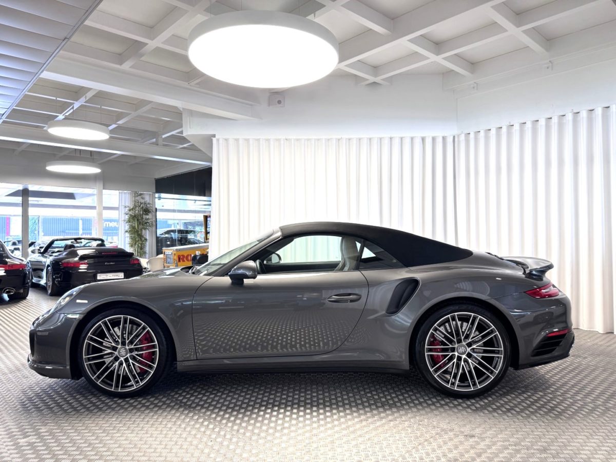 2016 PORSCHE 991 TURBO CABRIOLET PHASE 2 PDK 3.8 Litres 540CV
