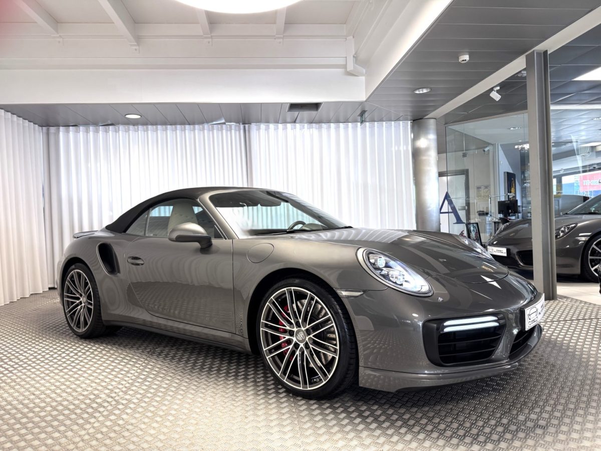 2016 PORSCHE 991 TURBO CABRIOLET PHASE 2 PDK 3.8 Litres 540CV