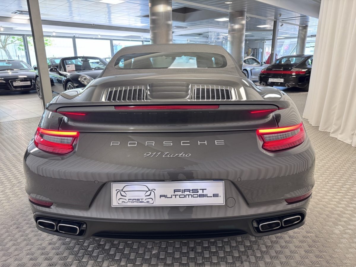 2016 PORSCHE 991 TURBO CABRIOLET PHASE 2 PDK 3.8 Litres 540CV