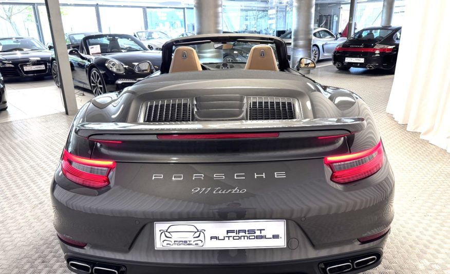 2016 PORSCHE 991 TURBO CABRIOLET PHASE 2 PDK 3.8 Litres 540CV
