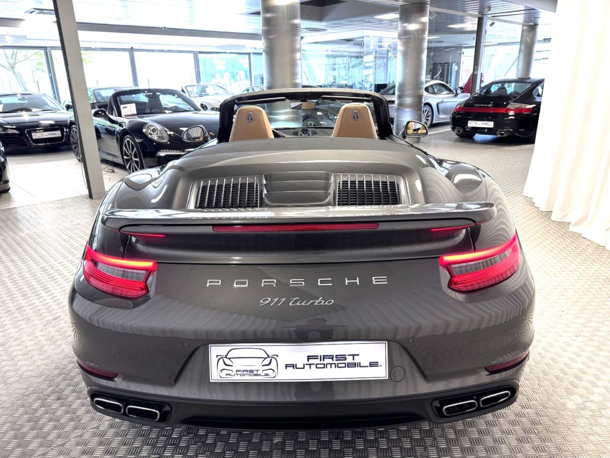 2016 PORSCHE 991 TURBO CABRIOLET PHASE 2 PDK 3.8 Litres 540CV