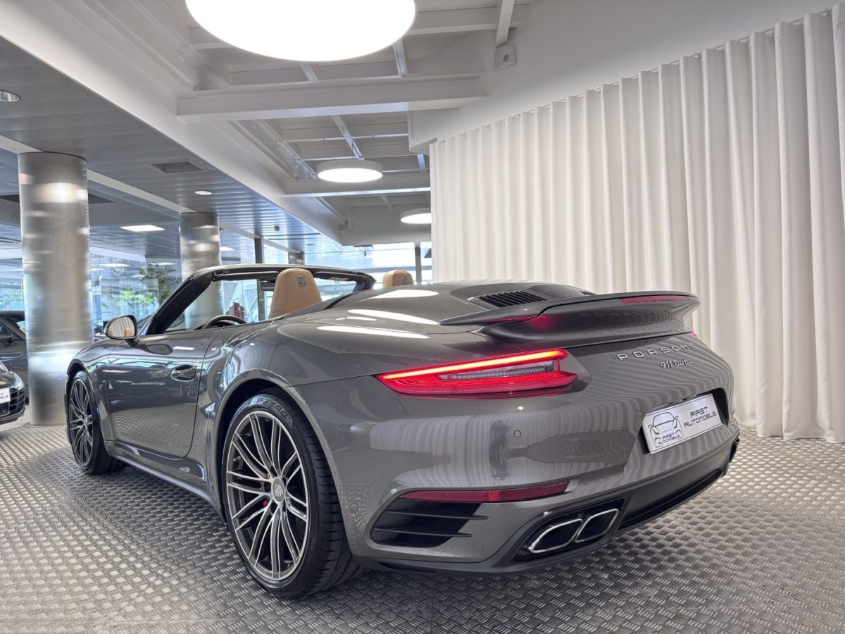 2016 PORSCHE 991 TURBO CABRIOLET PHASE 2 PDK 3.8 Litres 540CV
