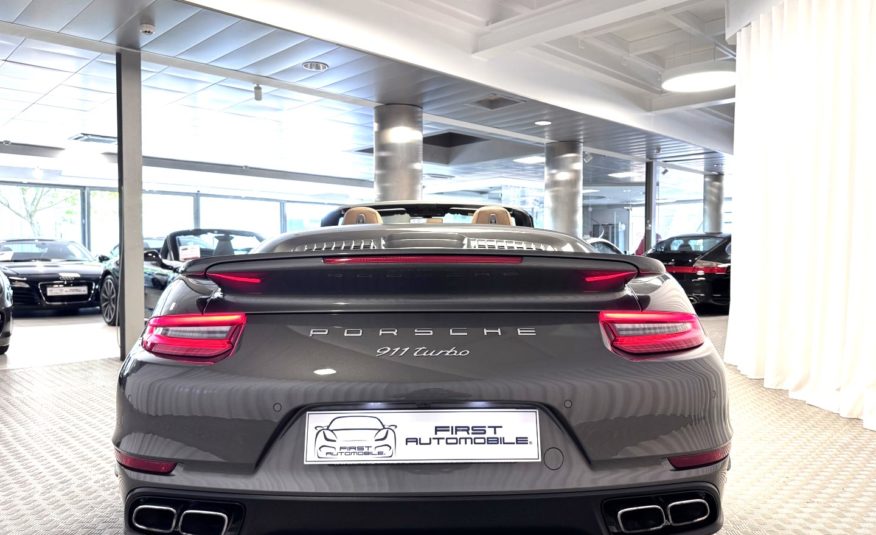 2016 PORSCHE 991 TURBO CABRIOLET PHASE 2 PDK 3.8 Litres 540CV