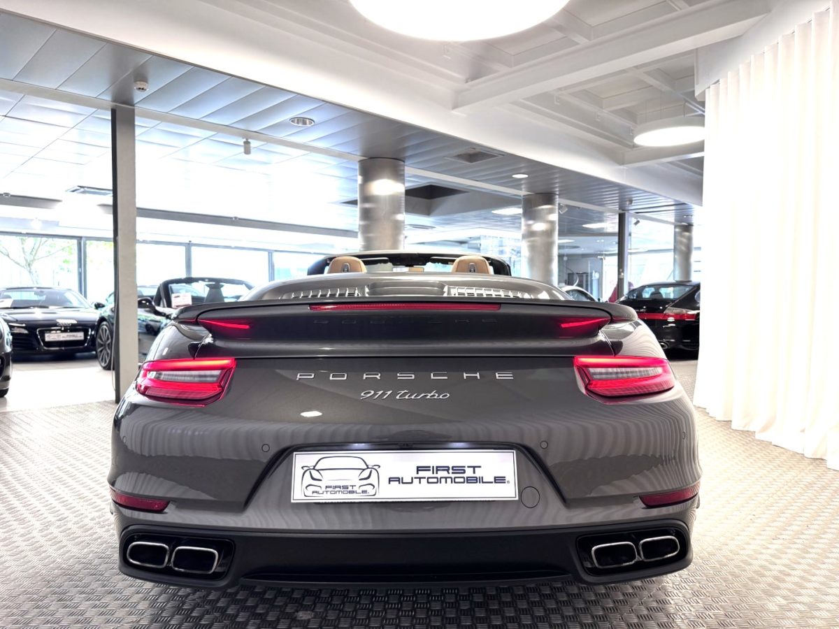 2016 PORSCHE 991 TURBO CABRIOLET PHASE 2 PDK 3.8 Litres 540CV
