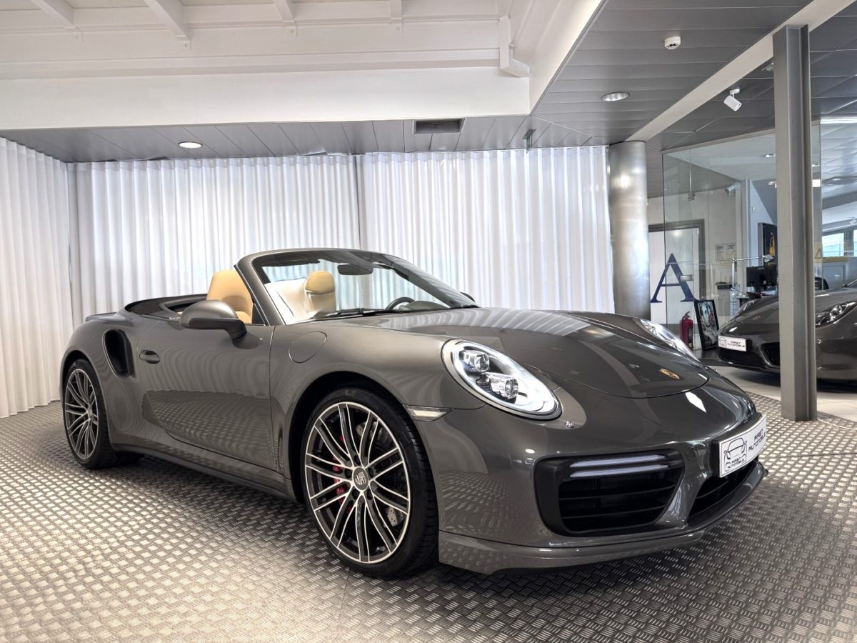 2016 PORSCHE 991 TURBO CABRIOLET PHASE 2 PDK 3.8 Litres 540CV