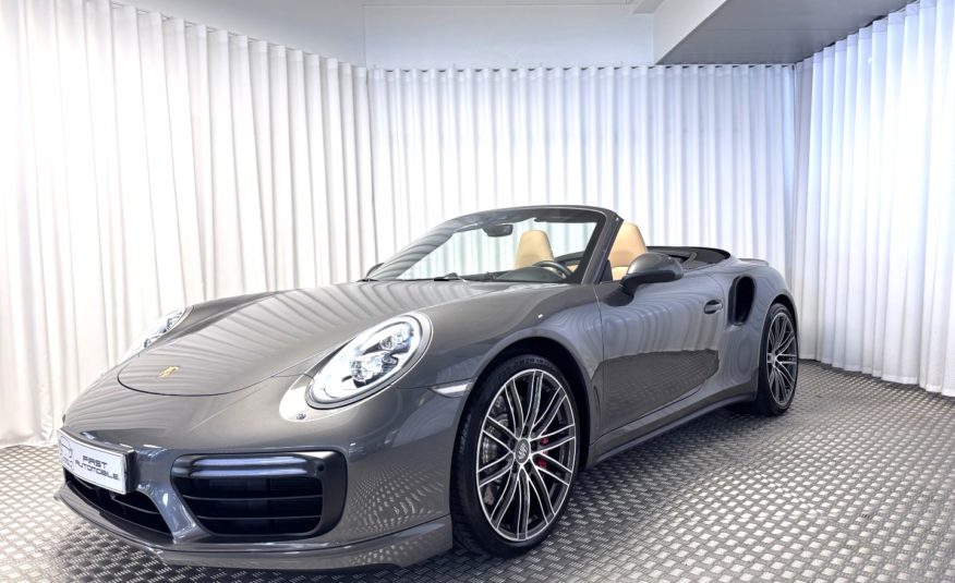2016 PORSCHE 991 TURBO CABRIOLET PHASE 2 PDK 3.8 Litres 540CV