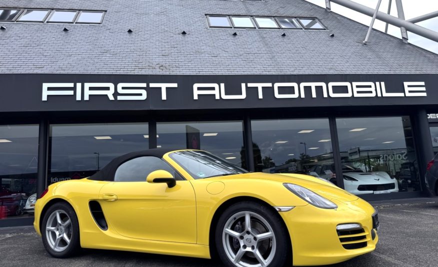 2013 PORSCHE BOXSTER 981 2.7L 265CV PDK