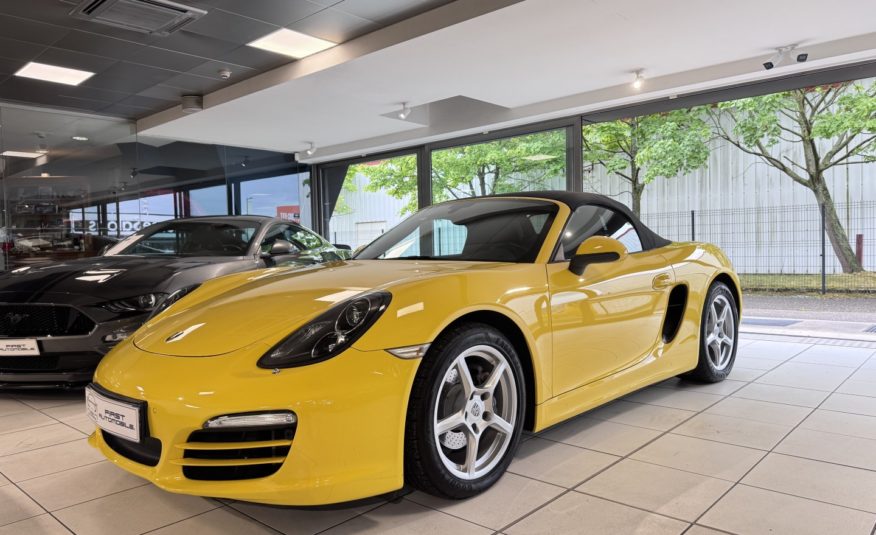 2013 PORSCHE BOXSTER 981 2.7L 265CV PDK