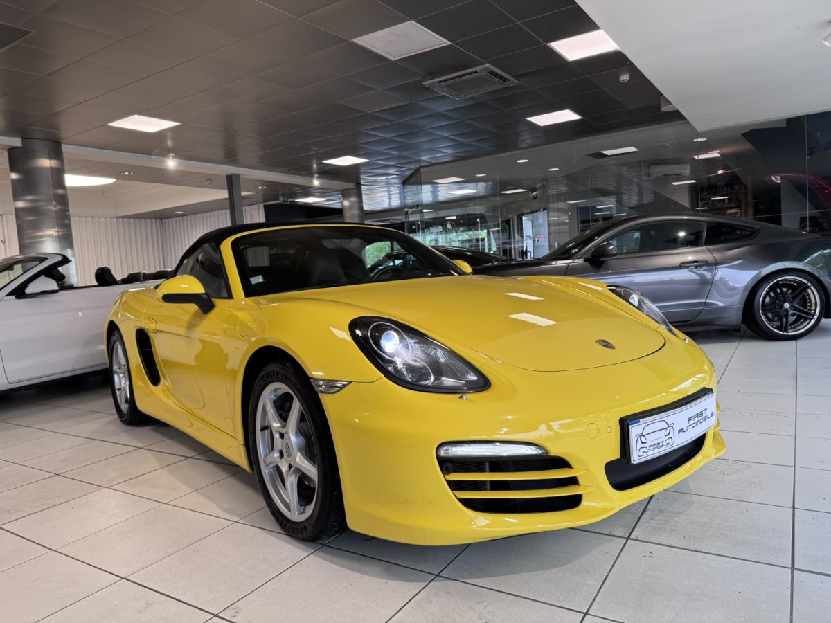 2013 PORSCHE BOXSTER 981 2.7L 265CV PDK