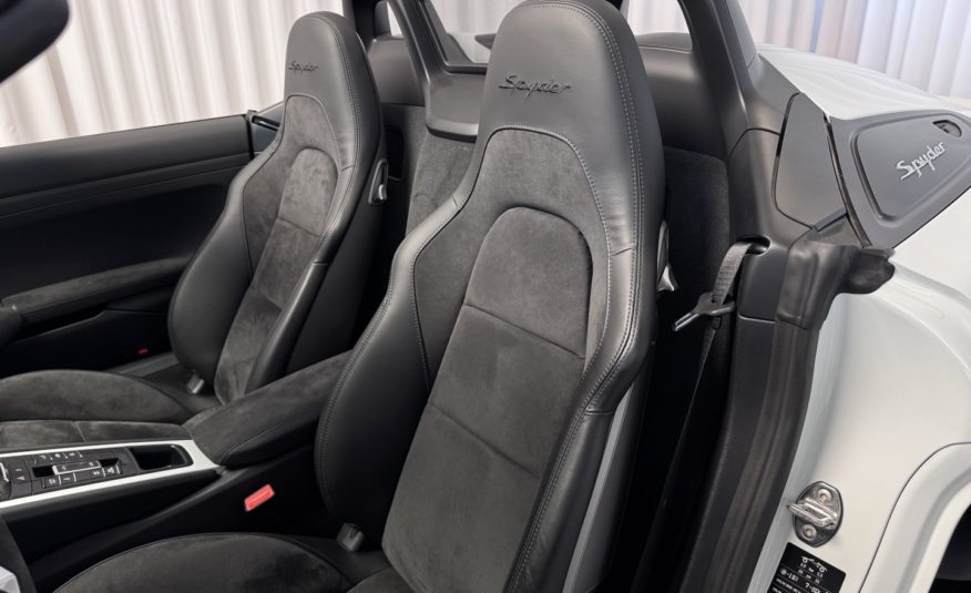 2020 PORSCHE BOXSTER 718 SPYDER 4L0 420CV BV6