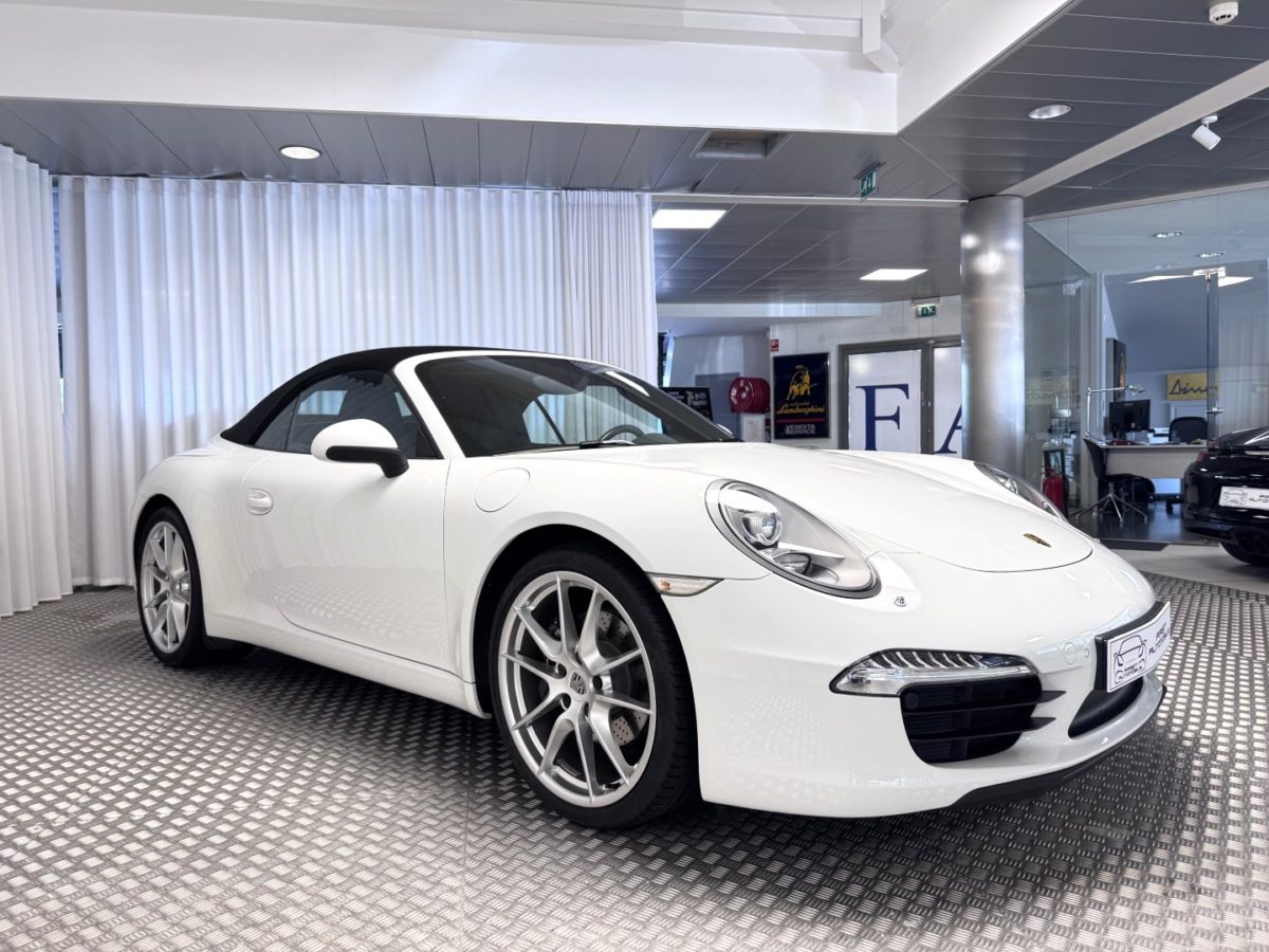 2013 PORSCHE 991 CARRERA CABRIOLET PDK 3.4 Litres 350CV PSE