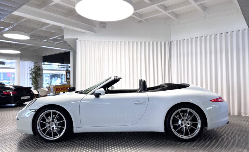 2013 PORSCHE 991 CARRERA CABRIOLET PDK 3.4 Litres 350CV PSE