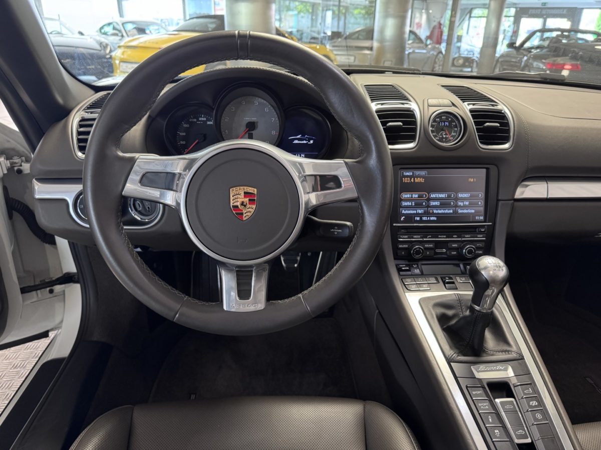 2013 PORSCHE BOXSTER S 981 3L4 315CV BV6 Mécanique