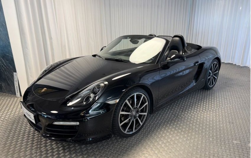 2016 PORSCHE BOXSTER 981 2.7L ” BLACK EDITION” PDK 265 CV