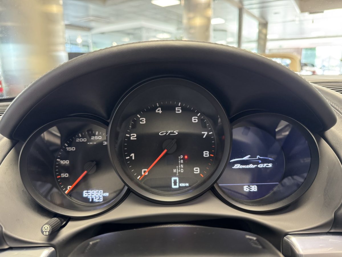 2015 PORSCHE BOXSTER GTS 981 PDK 3L4 330 CV