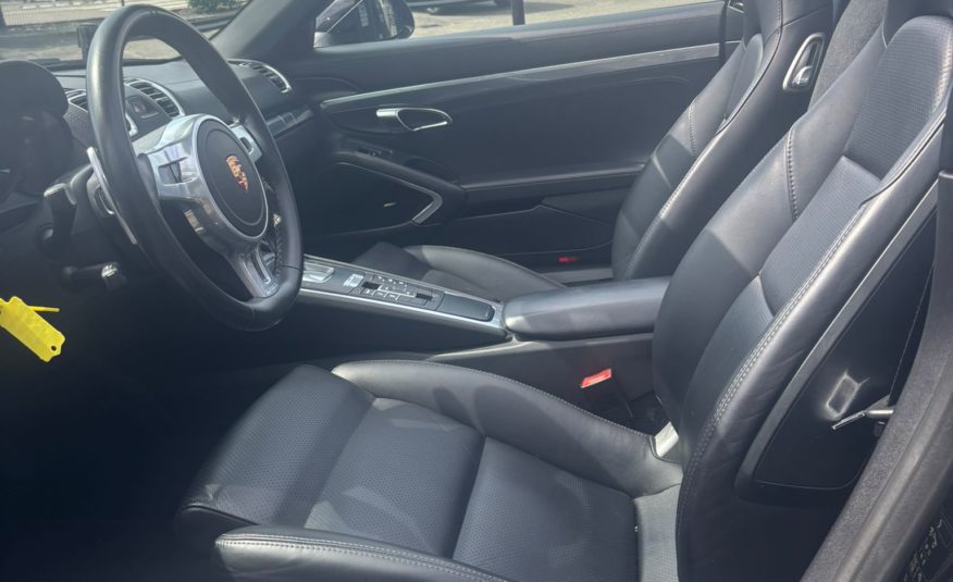 2016 PORSCHE BOXSTER 981 2.7L ” BLACK EDITION” PDK 265 CV