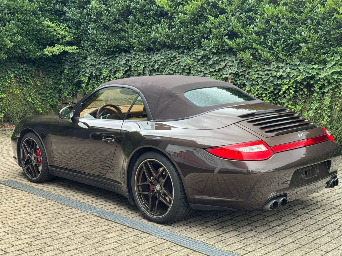 2009 PORSCHE 997 CARRERA 4S CABRIOLET PHASE 2 PDK 3L8 385CV
